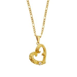 18k Gold Plated Amor Necklace